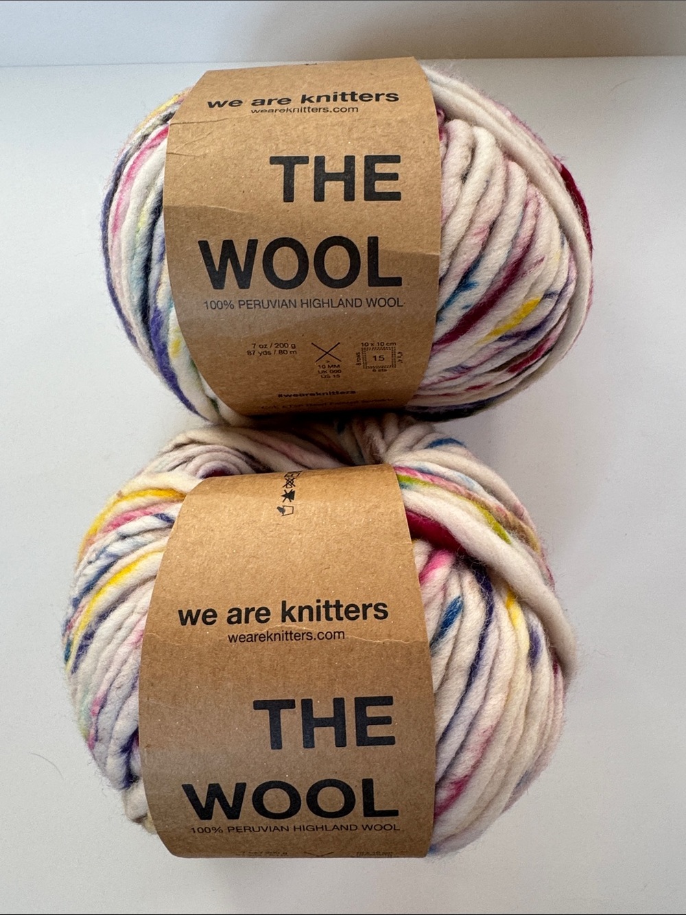 We Are Knitters The Wool in "Hand Painted Sprinkle"